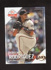 Dereck Rodriguez--San Francisco Giants--2019 Topps SGA Baseball Card