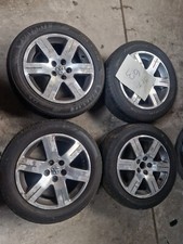 VW BEETLE ALLOY WHEELS SET OF 4 205/55/R16 LUNA DIAMOND CUT