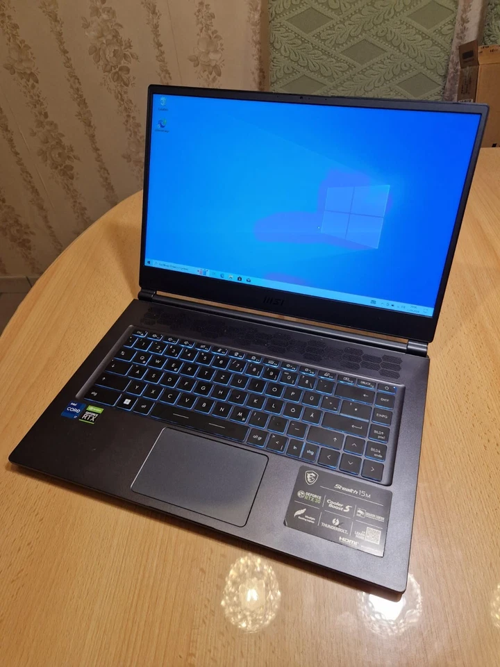 MSI Stealth 15m - Intel Core i7 3,30 GHz - 1TB - 15,5" 144Hz - Gaming Laptop - Bild 4 von 4