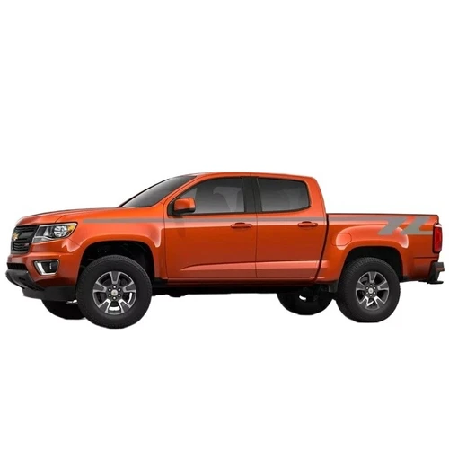 For Chevrolet Colorado 2pcs Car Door Side Stripes Graphics Vinyl Film Sticker - Foto 9 di 13
