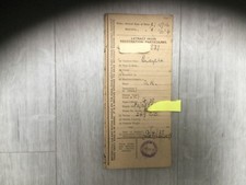 O K. Veteran bike 249cc.  Model G38 memorabilia. 1938