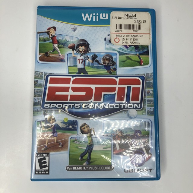 ESPN Sports Connection (Nintendo Wii U, 2012) for sale online eBay