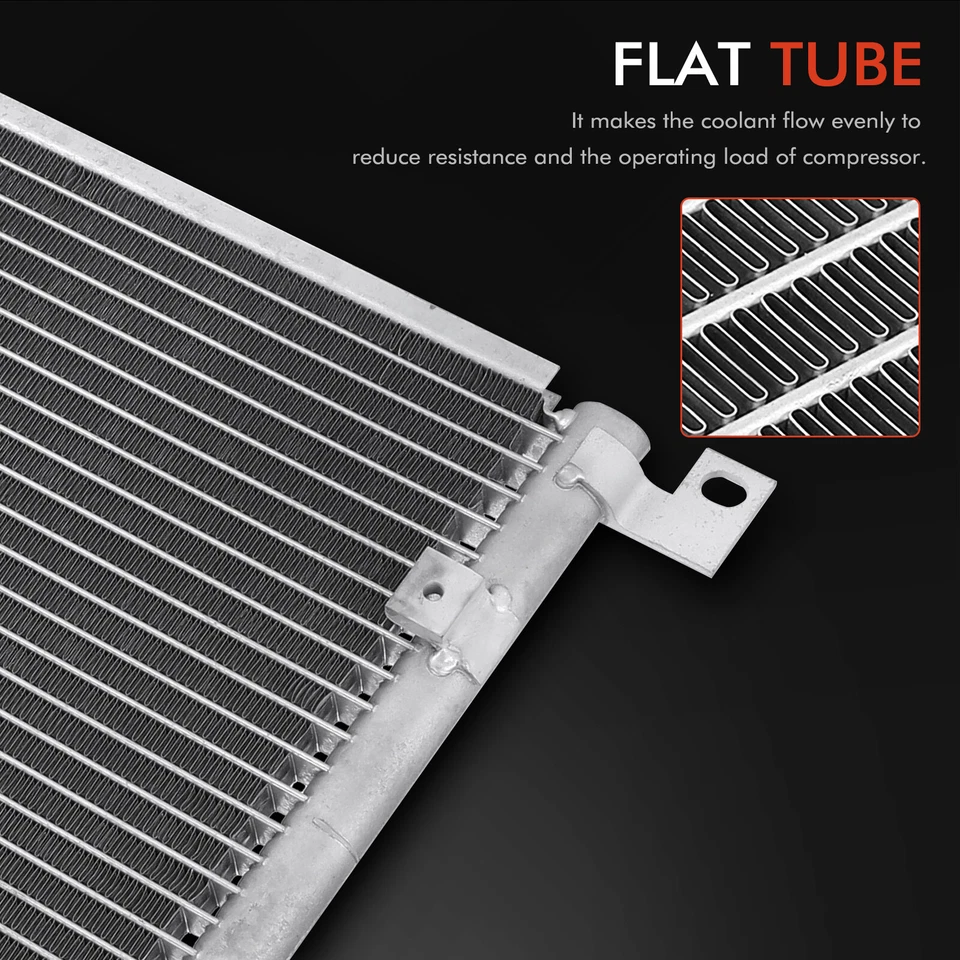 Condensador de aire acondicionado con soporte para Audi A8 Quattro 2006 2007 2008 2009 2010 4,2 L 6,0 L Foto 3 de 4