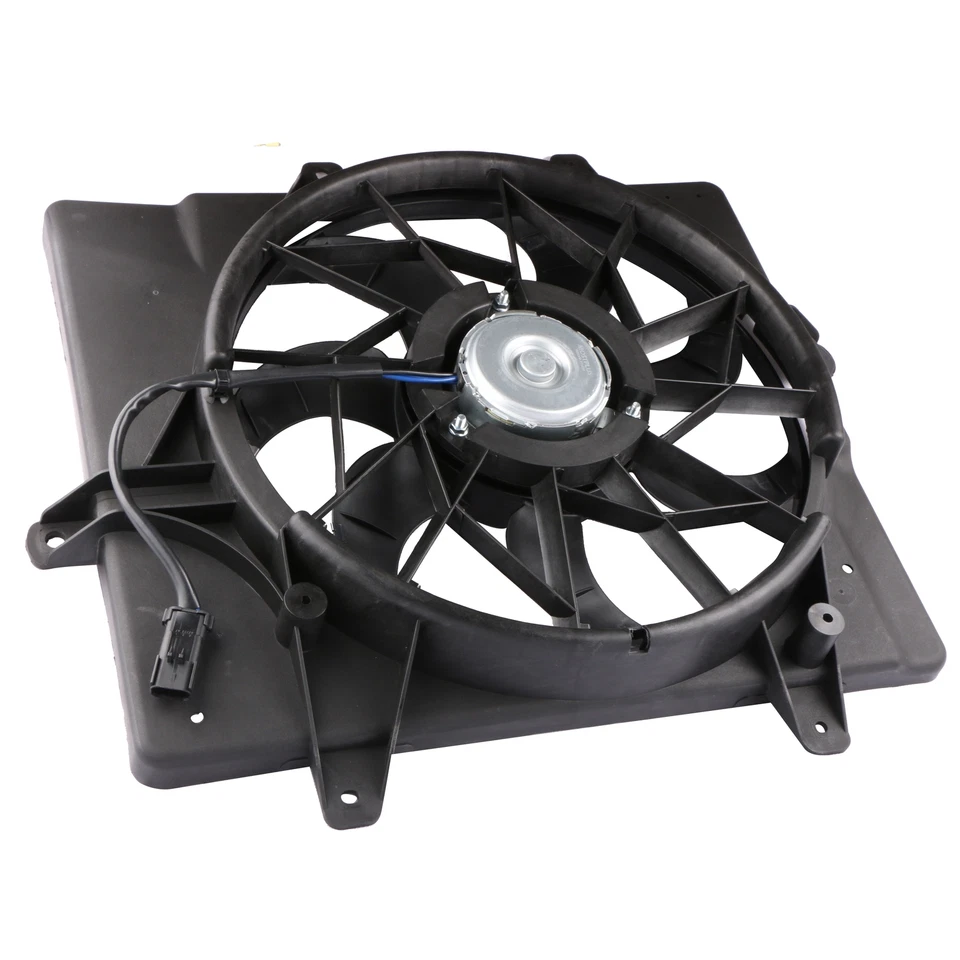 Conjunto de ventilador de refrigeração de radiador para 2001-2005 Chrysler PT Cruiser 2.4L 5017407AA - Imagem 3 de 4