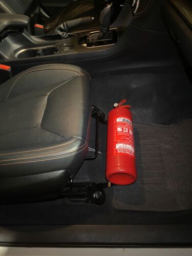 Fire extinguisher mount holder bracket for Subaru WRX VB - Foto 3 di 16