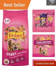 Purina Gravy Swirlers: Chicken & Salmon Dry Cat Food, 3.15 lb, All Breed Sizes 3.62 per gallon