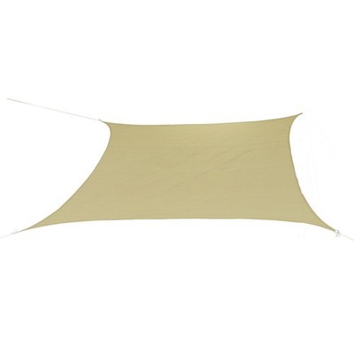 Patterson quadratisches Tarp 5x5 m Sonnensegel atmungsaktiv 90 % Verschattung