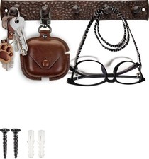 Image of Decorative Cast Iron Key Holder – Vintage Design with 5 Hooks – Wall Mounted ...