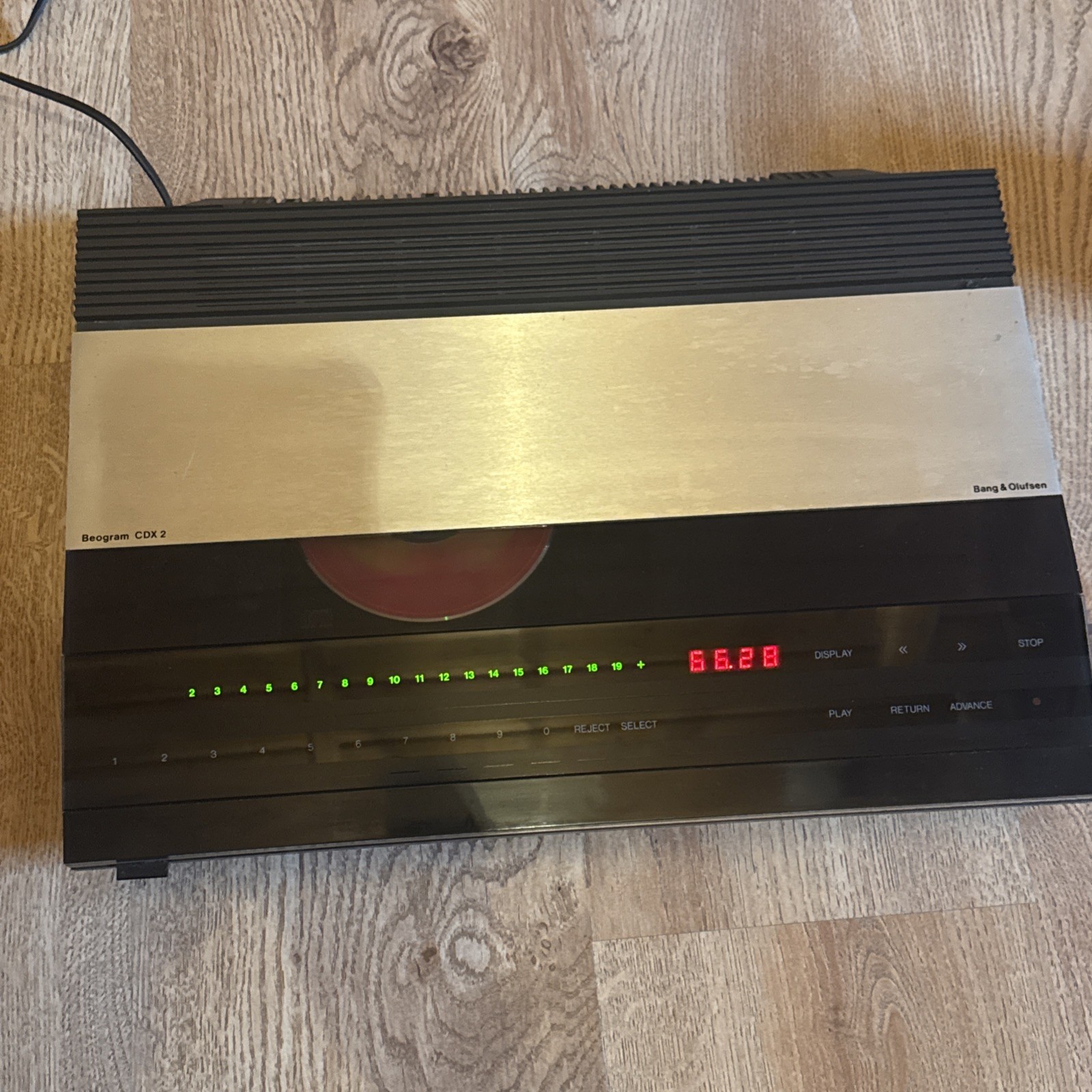 Bang & Olufsen Beogram CDX 2  Vintage CD player