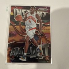 2021-22 Panini Prizm - Instant Impact Scottie Barnes #16 (RC)