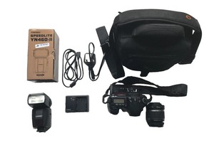 Canon EOS 30D Digital Camera & Yongnuo Speedlite Bag Charger Fully Working