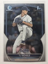 2023 Bowman Chrome 1st TJ Nichols BDC 153 Rays