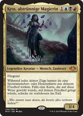 Kess, abtrünnige Magierin / Dissident Mage  - MODERN HORIZONS -  deutsch  (nm +)