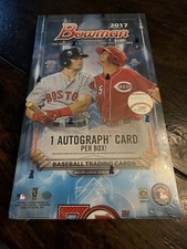 2017 BOWMAN BASEBALL JUMBO HOBBY BOX FACTORY SEALED AARON JUDGE RC YEAR