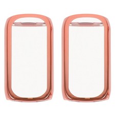 2 Pcs Smartwatch Case Tpu outside Screen Protector Protective Cover for