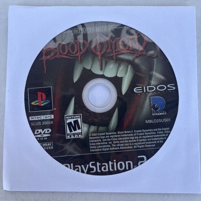 Blood Omen 2 PlayStation 2 PS2 DISC ONLY NO TRACKING *Tested*