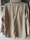 Forever 21 Contemporary Jacket Women's XS Button Down Corduroy Long Sleeve Ivory — photo 4