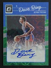 Dave Bing 2023-24 Panini Donruss Optic Retro Signatures Green Scope Auto RSS-BNG