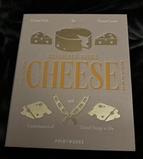 New Printworks cheese stainless steel tools for cheese lovers Gift Set