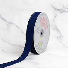 7/8-Inch Solid Grosgrain Ribbon, 50-Yard, Navy Blue