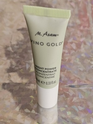 M. Asam -- VINO GOLD -- NIGHT POWER CONCENTRATE--NACHTKONZENTRAT - 10 ml Tube