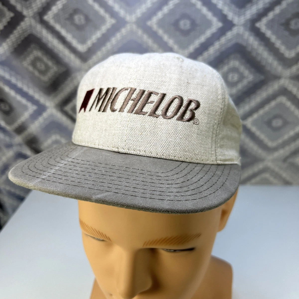 VINTAGE ESTATE UNWORN SAFARI HAT -UNITED HATTERS CAP & MILLINERY WKRS IN… 3 trucker snapback hats, 1 OSU($10) 1 UPS ($5), 1 Carhartt  main image 3
