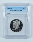 1997-S Kennedy Half Dollar Silver PR70 DCAM ICG *5445