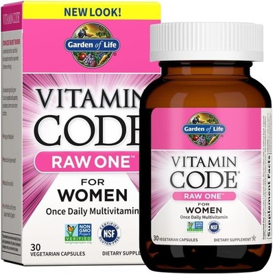 GARDEN OF LIFE, VITAMIN CODE RAW ONE for WOMEN 30 Veg. Kapseln SUPER PREIS