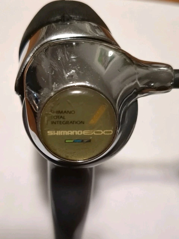 Rebuilt Shimano Ultegra 600 ST-6400 STI Shift Levers 2x8 Speed Tricolor Brifters - Image 2 of 4