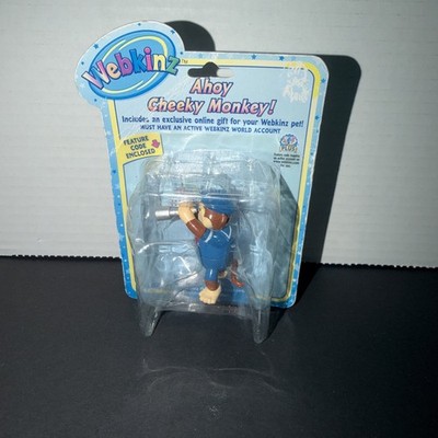 Webkinz Ahoy Cheeky Monkey Toy Figure New with Code Series 2
