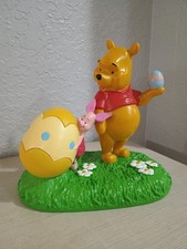 Disney Winnie The Pooh Piglet Easter Egg Figurine Bunny