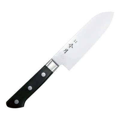 Fuji Cutlery Reizuki Molybdenum Special Steel Small Santoku Knife with Cap, 145m