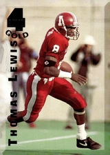 Thomas Lewis RC 1994 Classic Four Sport Gold #74 ROOKIE NFL ID:139467