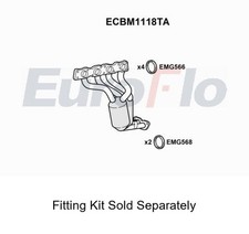 Catalytic Converter Cat Emissions Fits BMW 1 Series 3 Series EuroFlo ECBM1118TA