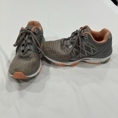 Abeo Aero 2.0 Vibram Pro System Solace Womens 5.5 Med Gray Athletic Shoe VSW1135