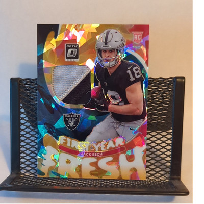 2025 donruss optic first year fresh rc jack bech 31/49
