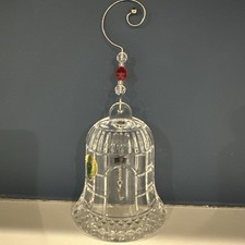 Waterford 2010 12 Days Of Christmas, 4 Calling Birds Bell Ornament With Box