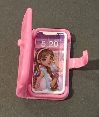 Barbie Style Kleidung. Zuru Mini Marke Fashion Fab Pink Hülle und Handy. NEU!