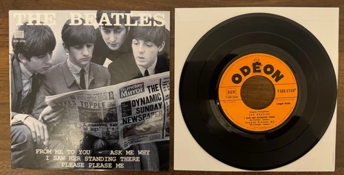 45 7" FRENCH EP THE BEATLES FROM ME TO YOU ODEON SOE 3739