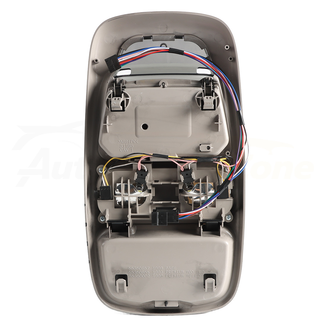 For 1998-2002 Dodge Ram 1500 2500 Overhead Console Dome Light Storage 55350657