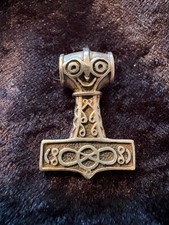 Thors Hammer Silber 925 Anhänger Mjölnir Kettenanhänger Wikinger