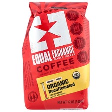 Organic Coffee, Ground, Full City Roast, Decaffeinated, 12 oz 340 g 