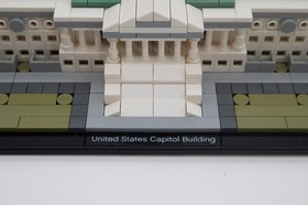 LEGO ARCHITECTURE: United States Capitol Building (21030) 99.5% COMPLETE
