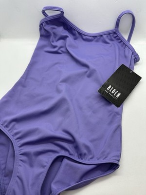 Bloch Girls Parem Camisole Leotard Lavender Size 6x/7