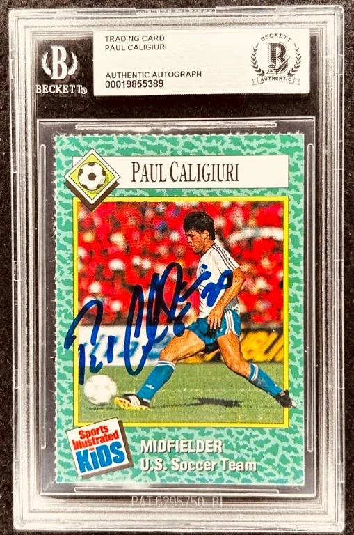 Soccer Trading Cards Autographed Sports 1990 Season for sale | eBay