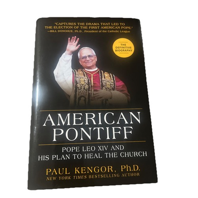 #ad #ad Pope Leo XIV: The First American Pontiff Hardcover by Paul Kengor $24.95