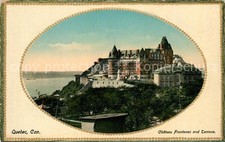 Quebec Chateau Frontenac Terrace