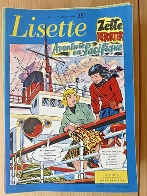 Lisette / Zette Reporter * Année 1957 Complète * 53 Numéros * Très Bon Etat
