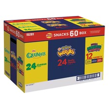 Walkers Snack Crisps Variety Chips - 24 Wotsits, 24 Quavers and 12 Monster Munch