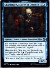 Chameleon, Master of Disguise 0027 - Marvel's Spider-Man - Magic: The Gathering